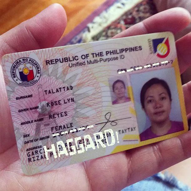 The Yellow Roadtrip: Finally a valid ID!