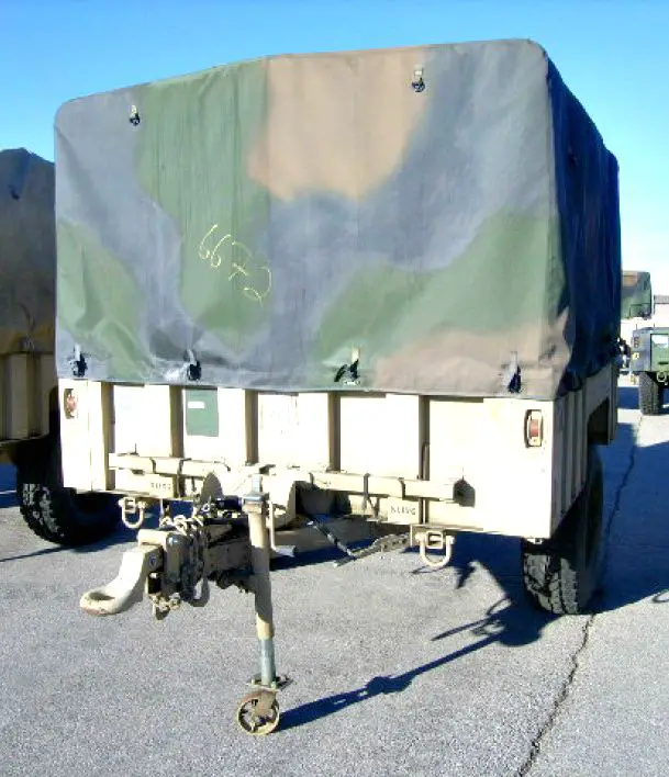 This M1101 Cargo Trailer can be found on GovLiquidation. Bidding start ...