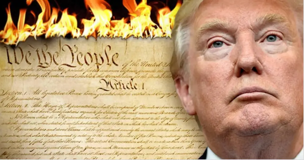 Trump Just Got Sued For Violating The Constitution  Greenville Gazette
