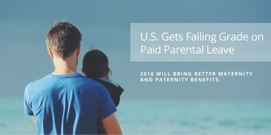 U.S. Fails on Paid Parental Leave [infographic]