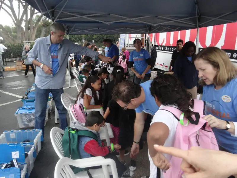 Universal Employees Help Feed and Clothe Homeless Children ...
