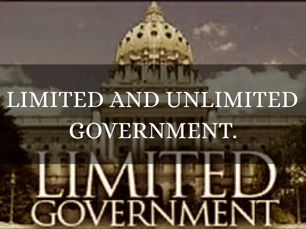 Unlimited And Limited Government Vocabulary Part 2 by