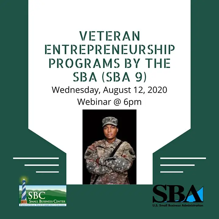 Veteran Entrepreneurship Programs by the SBA (SBA 9 ...