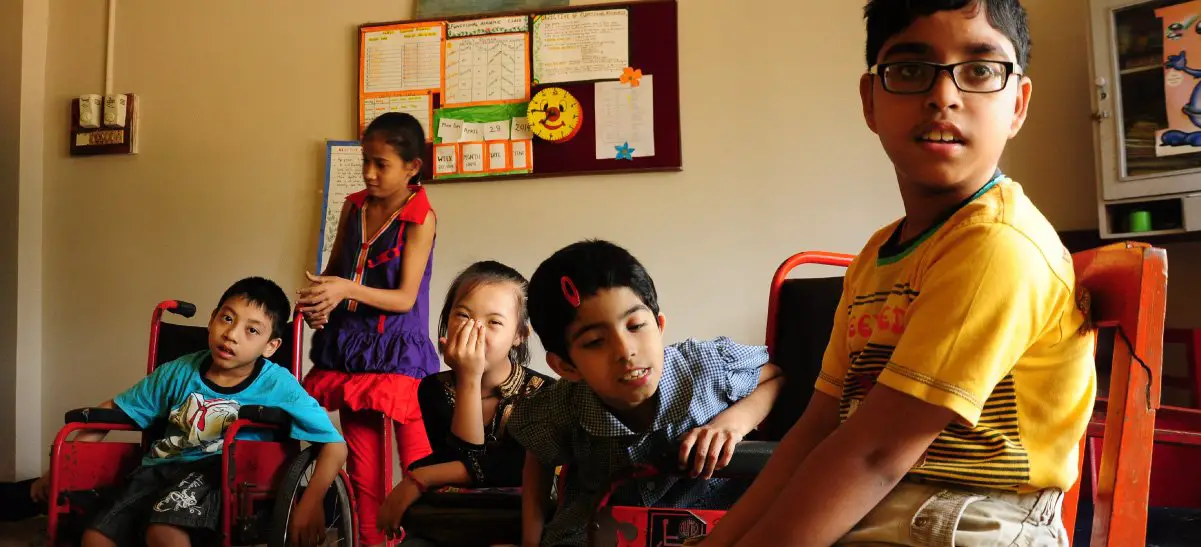 What are we doing for Disabled Kids in India?
