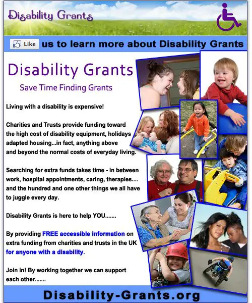 What is Disability Grants and What do we do?